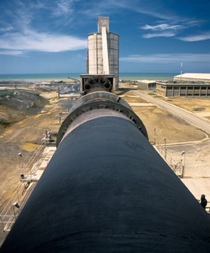furnace cement factory, located near the sea